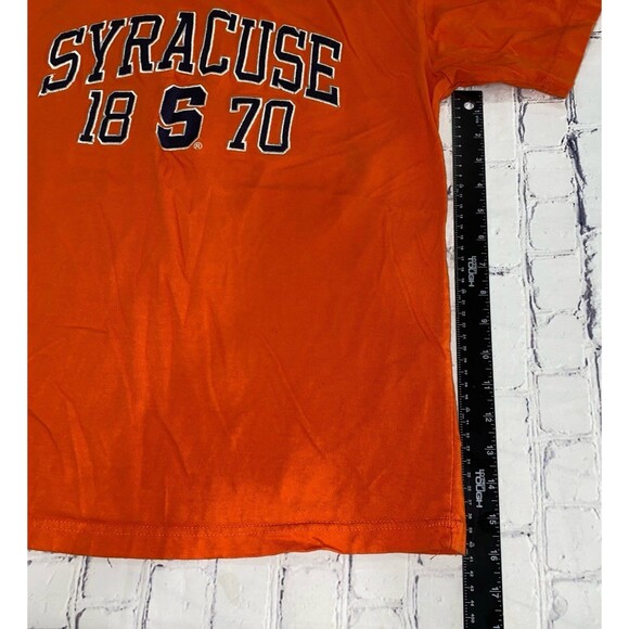 Old Varsity T-Shirt Unisex Color No Size Orange Syracuse 1870 Raised Letters - Picture 6 of 8